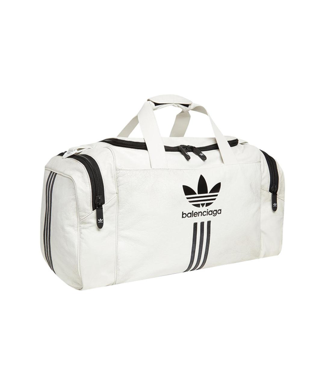 BALENCIAGA Белая дорожная/спортивная сумка, фото 3
