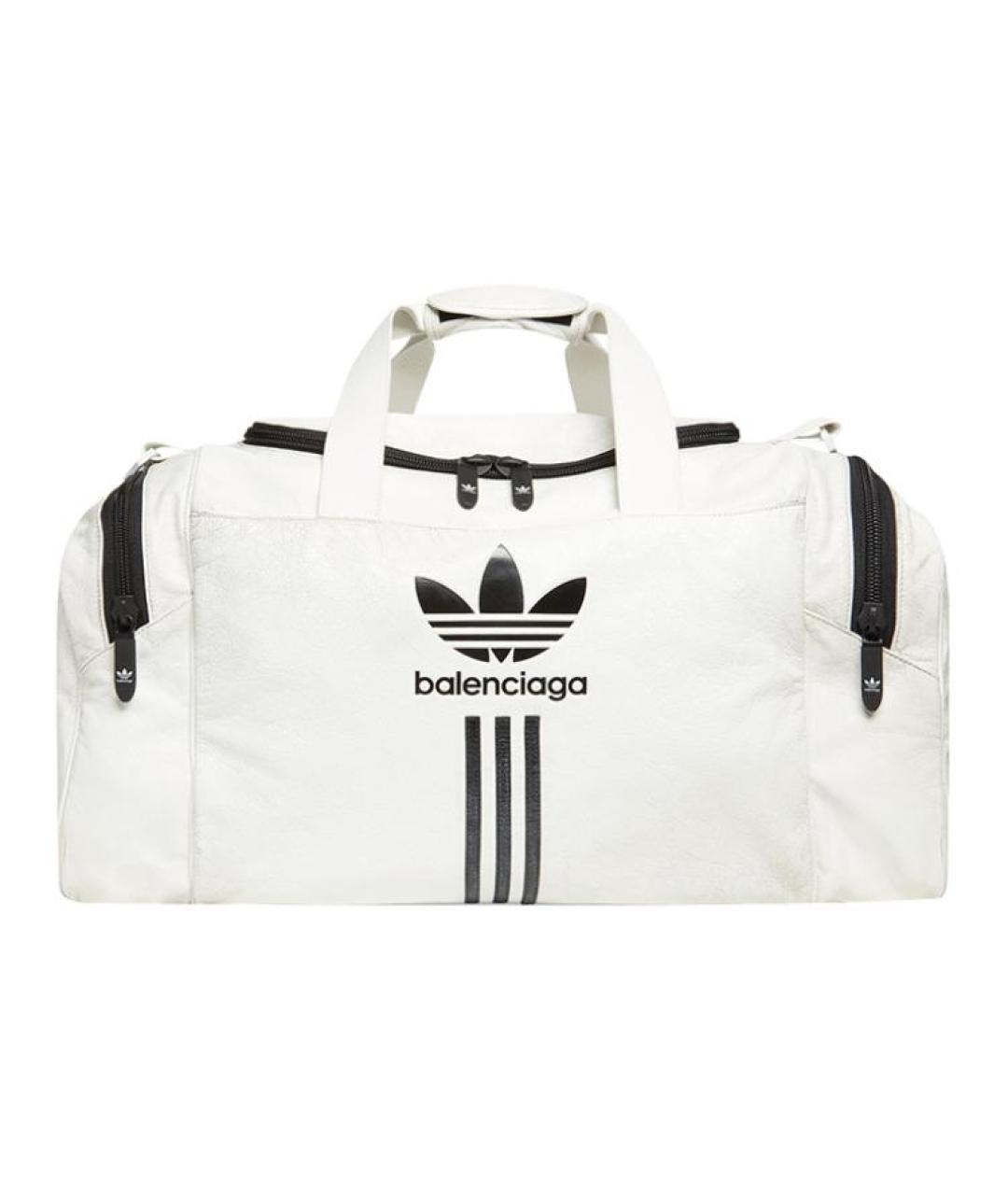 BALENCIAGA Белая дорожная/спортивная сумка, фото 1