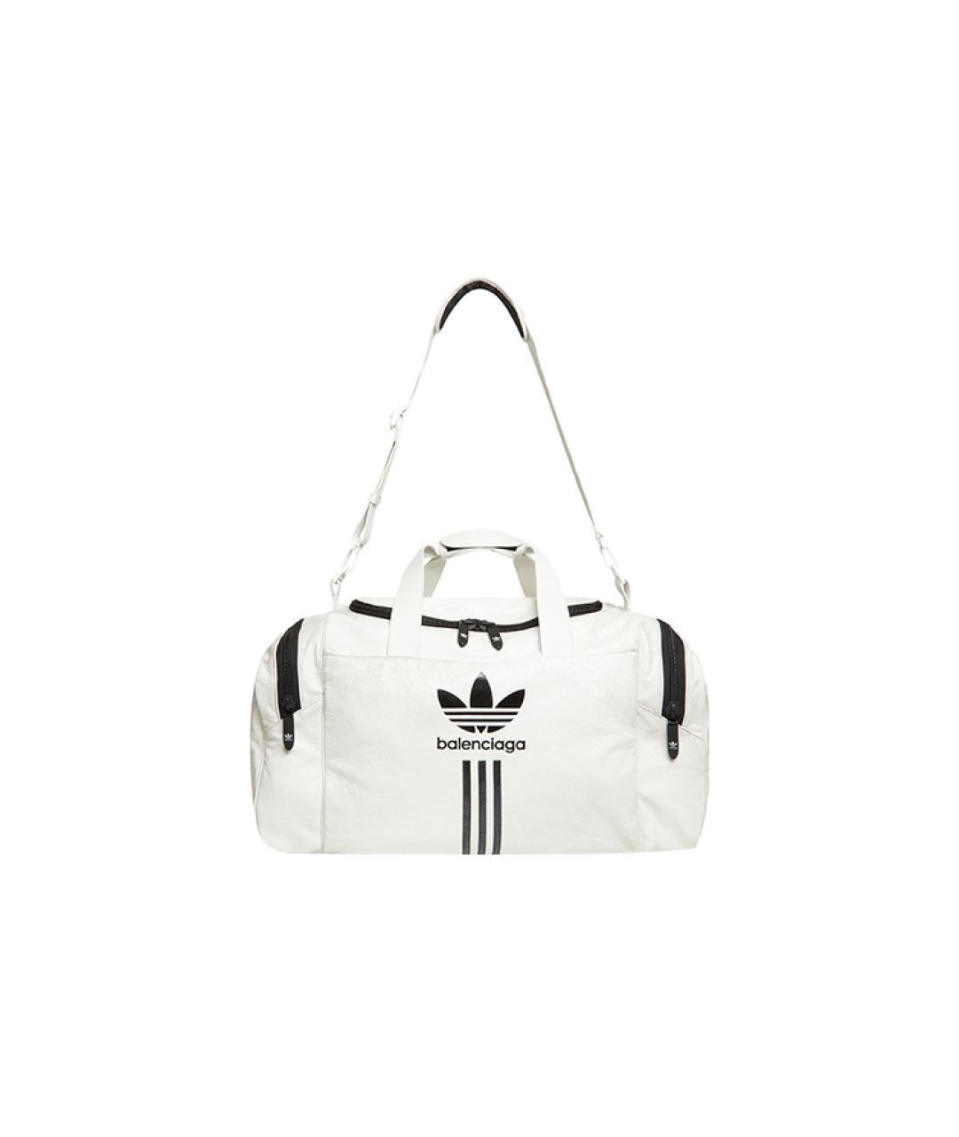 BALENCIAGA Белая дорожная/спортивная сумка, фото 2