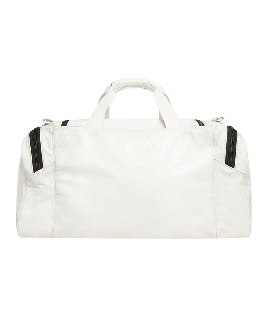 BALENCIAGA Белая дорожная/спортивная сумка, фото 5