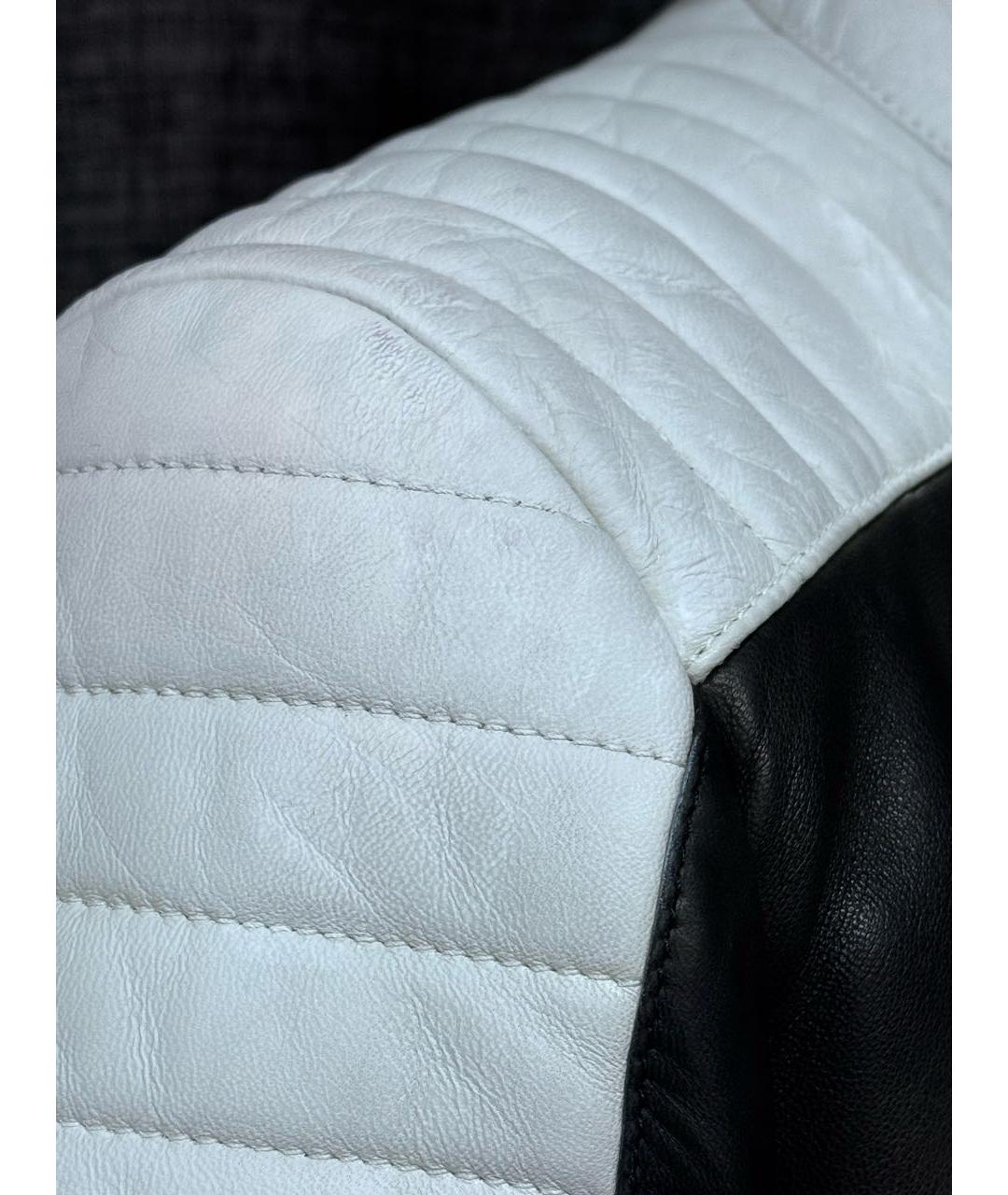 BALMAIN Черная кожаная куртка, фото 5