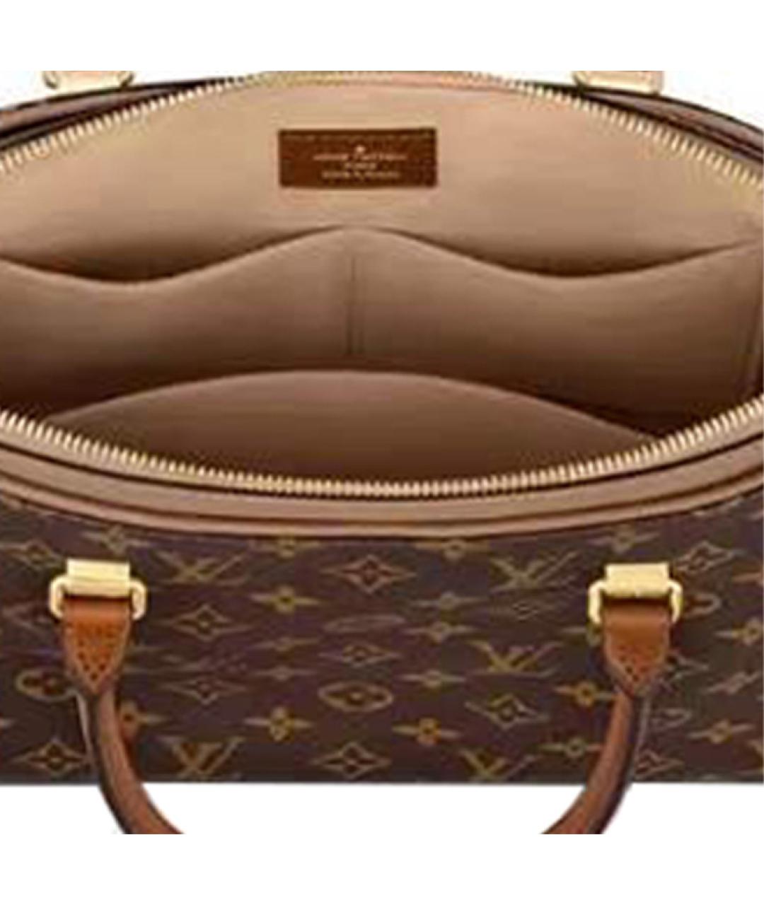 LOUIS VUITTON Коричневая сумка тоут, фото 5