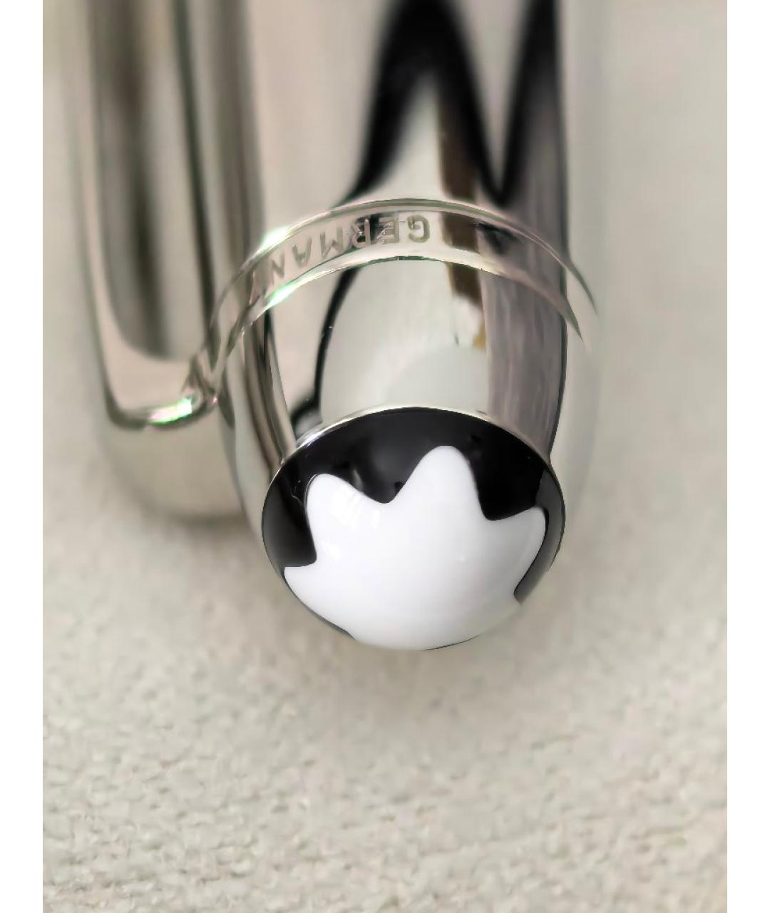 MONTBLANC Серебряная металлическая перьевая ручка, фото 8