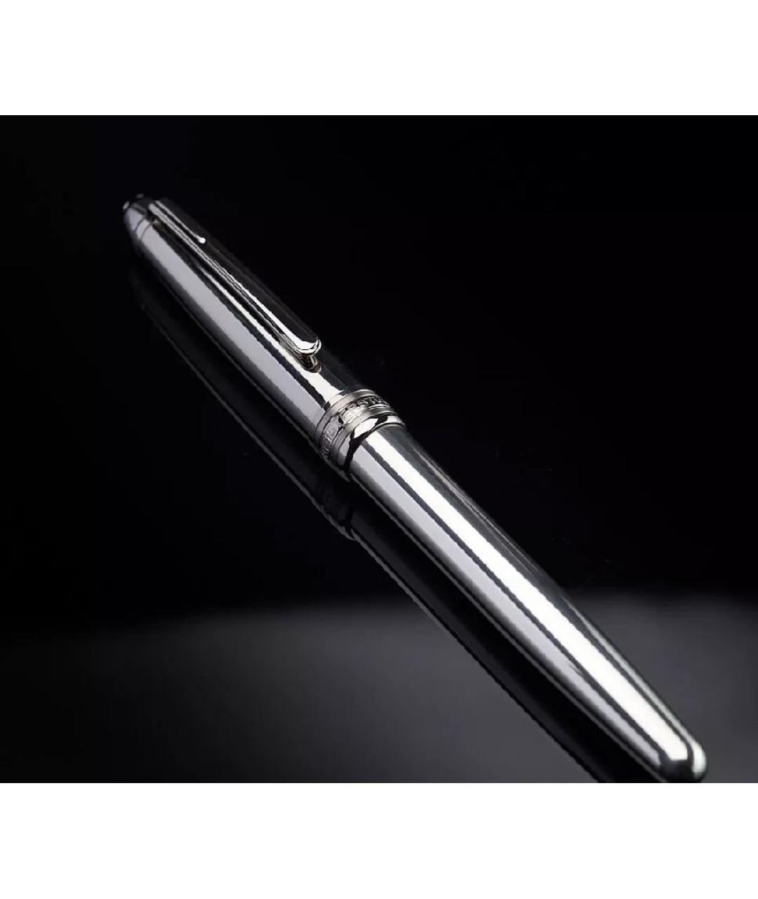 MONTBLANC Серебряная металлическая перьевая ручка, фото 2