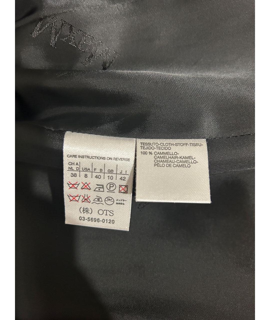 MAX MARA Черное шерстяное пальто, фото 6
