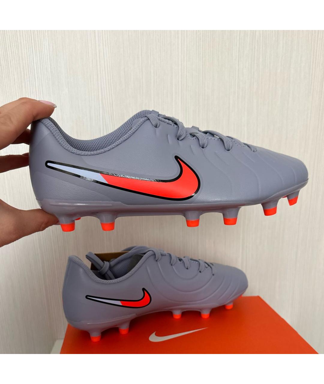 NIKE Розовые кеды, фото 5