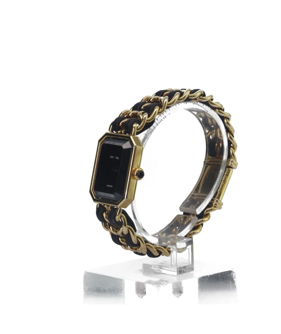 CHANEL Золотые позолоченные часы, фото 2