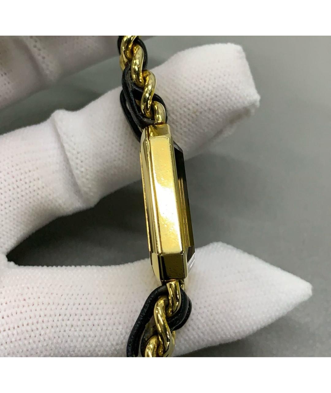 CHANEL Золотые позолоченные часы, фото 6