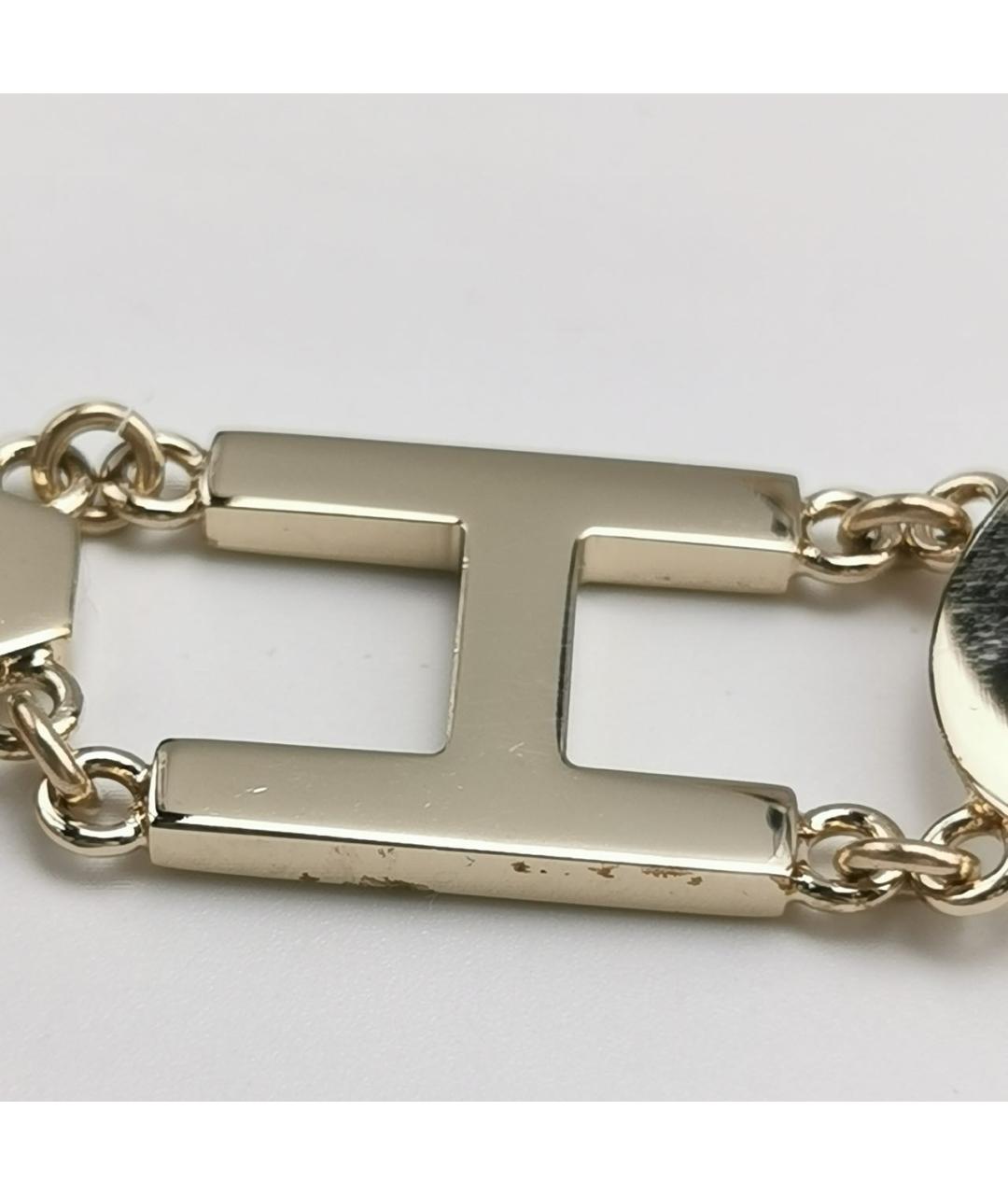 CHANEL Золотые металлические серьги, фото 5