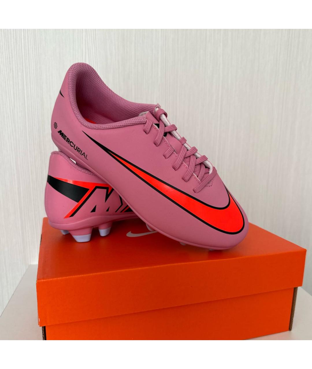 NIKE Розовые кеды, фото 5