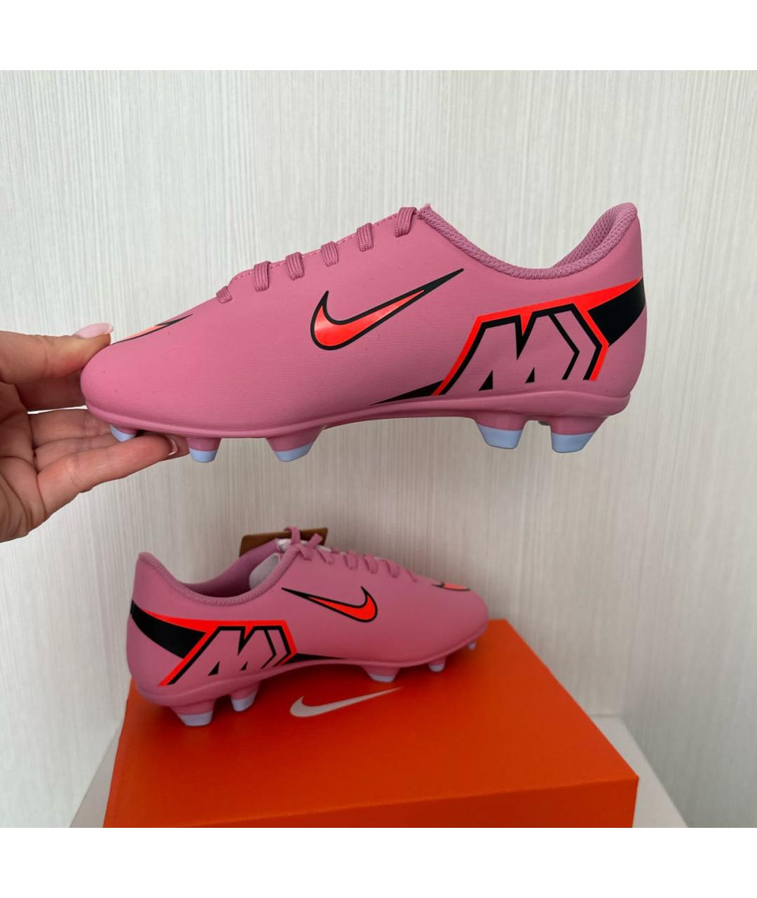 NIKE Розовые кеды, фото 4