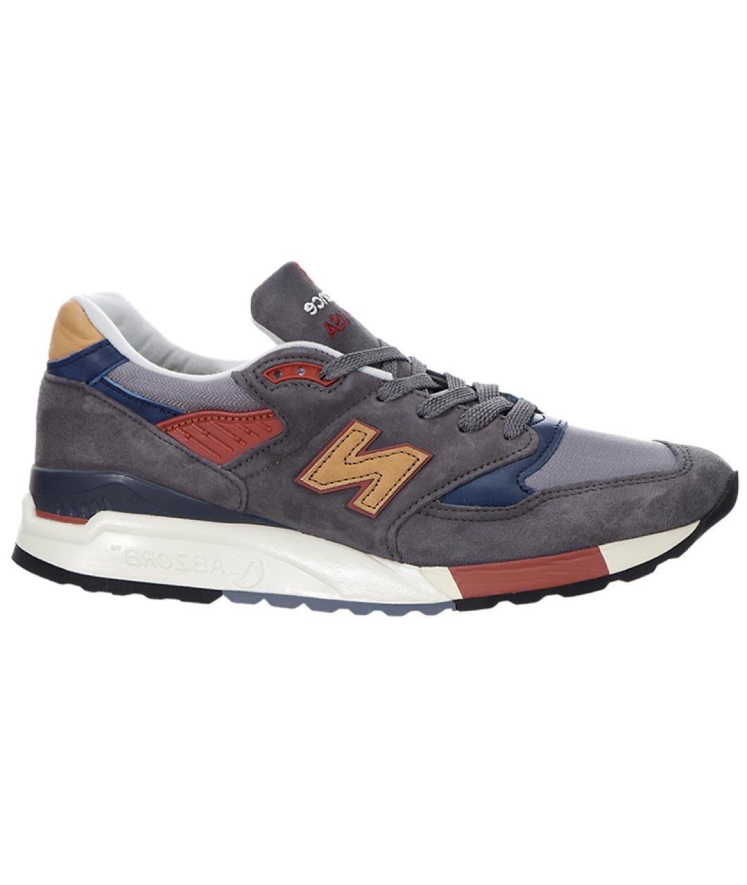 NEW BALANCE Мульти замшевые высокие кроссовки / кеды, фото 1
