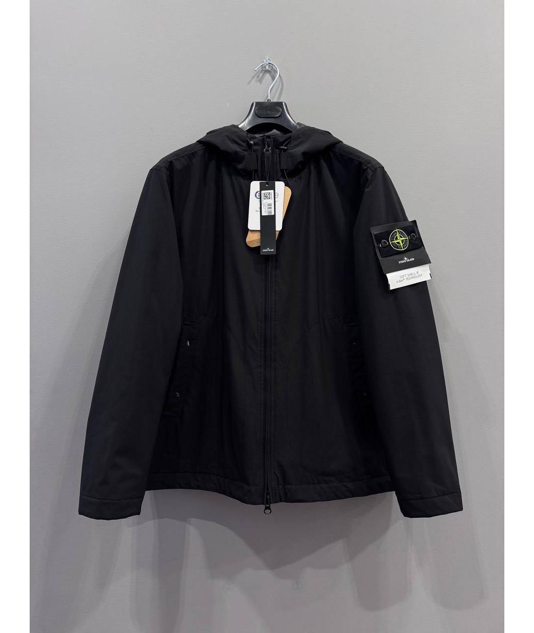 STONE ISLAND Черная куртка, фото 6