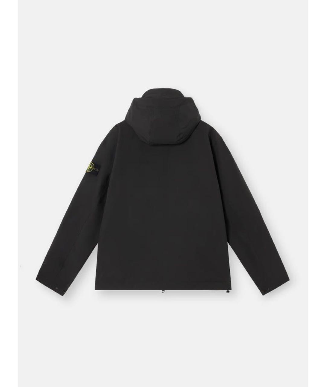 STONE ISLAND Черная куртка, фото 2