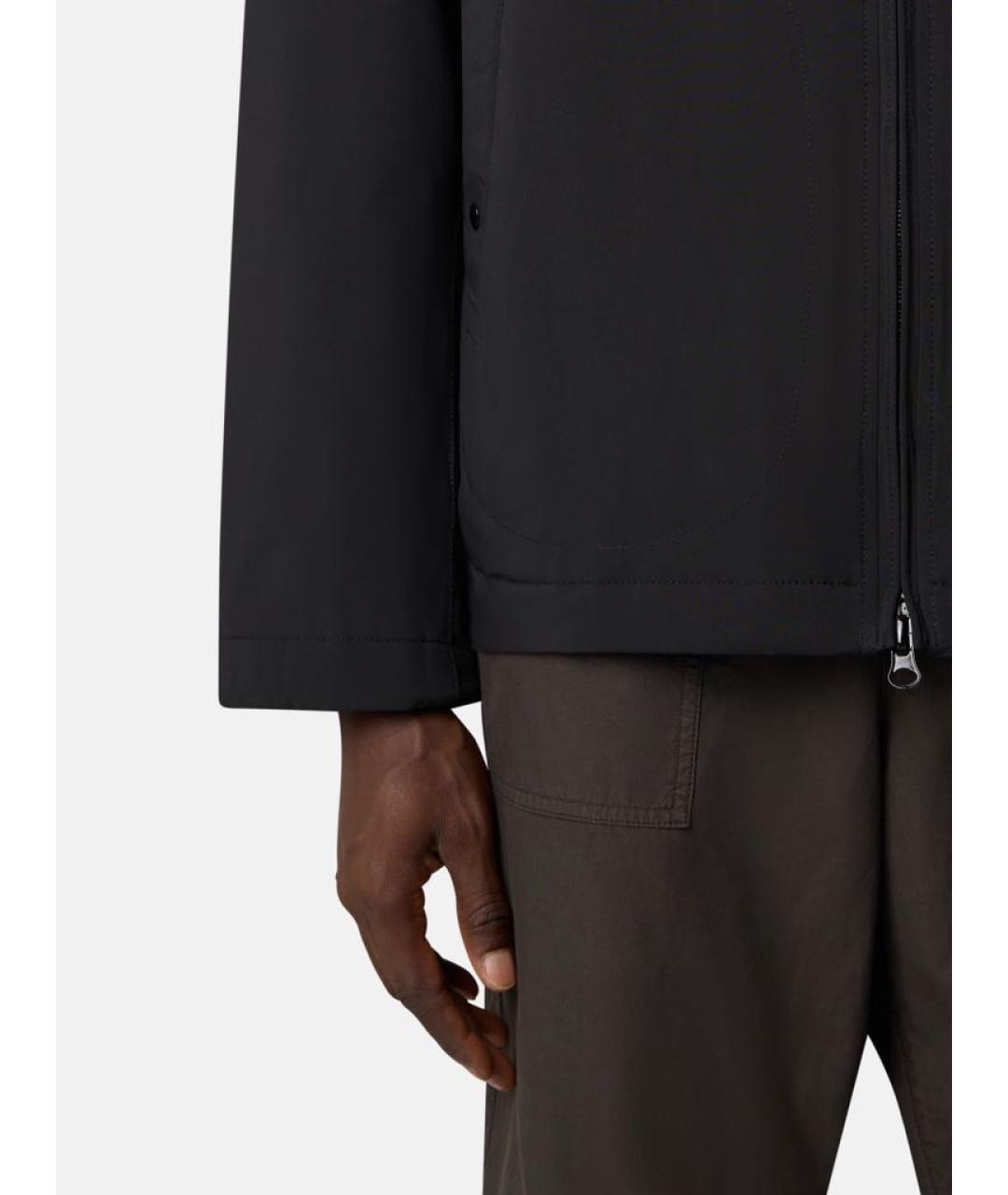 STONE ISLAND Черная куртка, фото 5