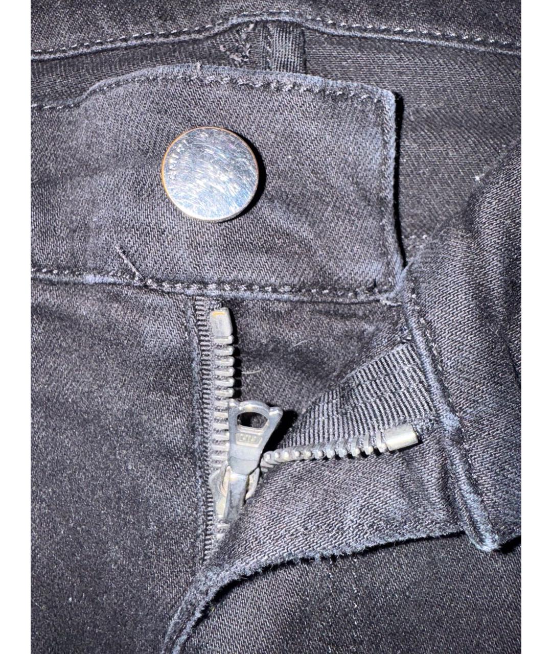 AMIRI Черные хлопко-эластановые джинсы скинни, фото 5