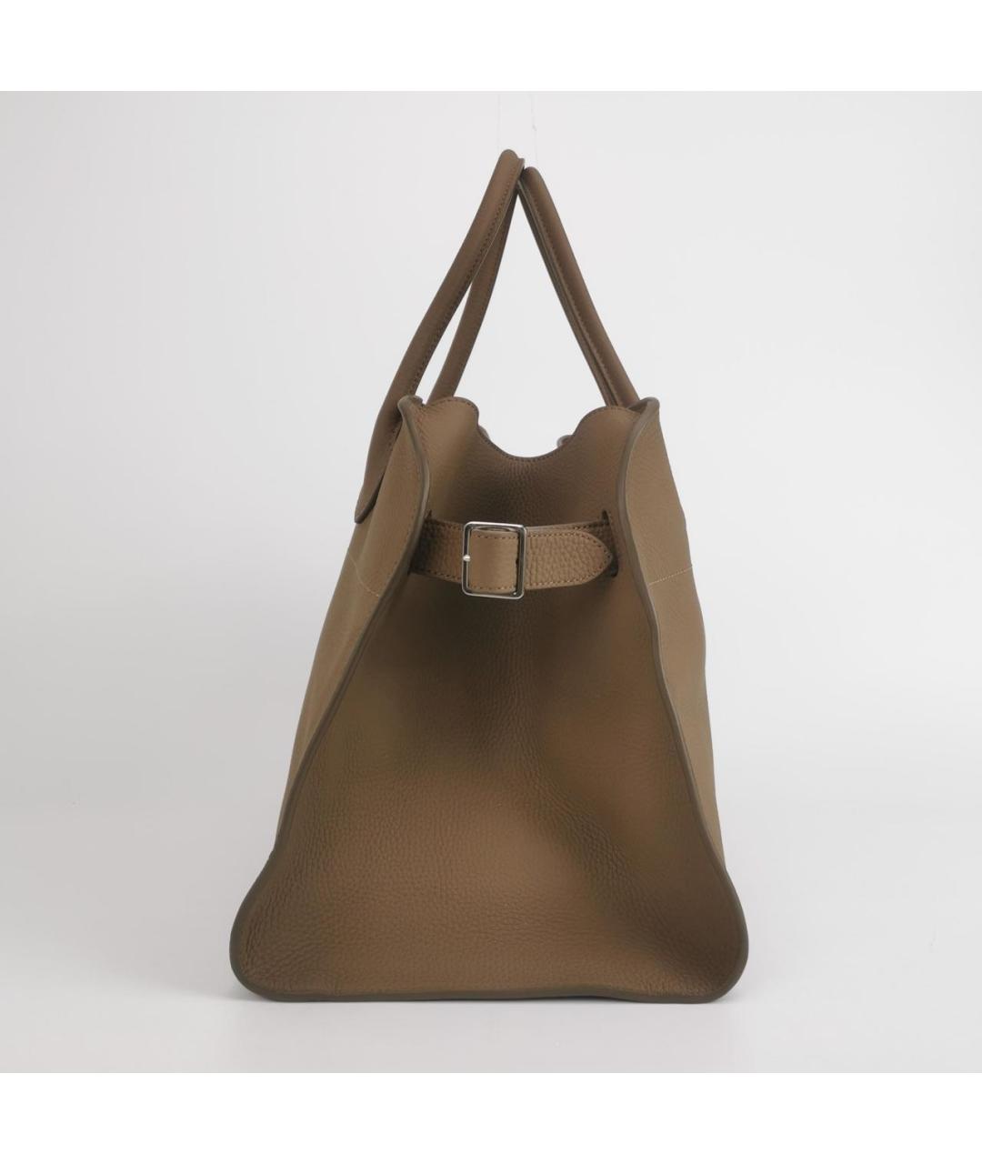 THE ROW Коричневая кожаная сумка тоут, фото 2