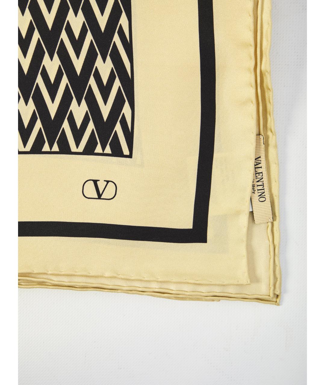 VALENTINO Мульти шелковый платок, фото 3