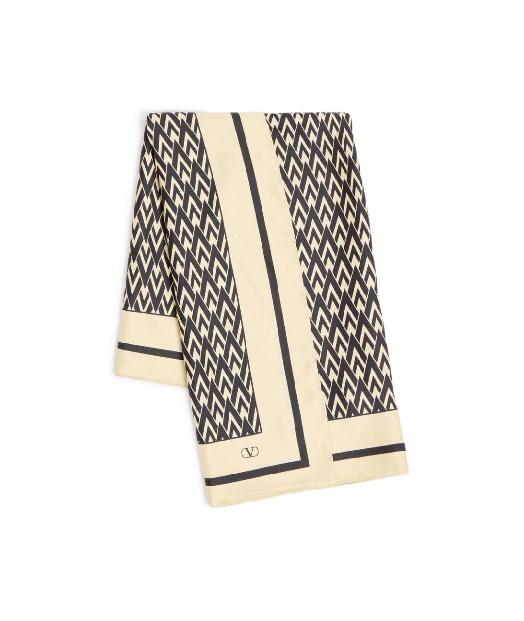 VALENTINO Мульти шелковый платок, фото 1