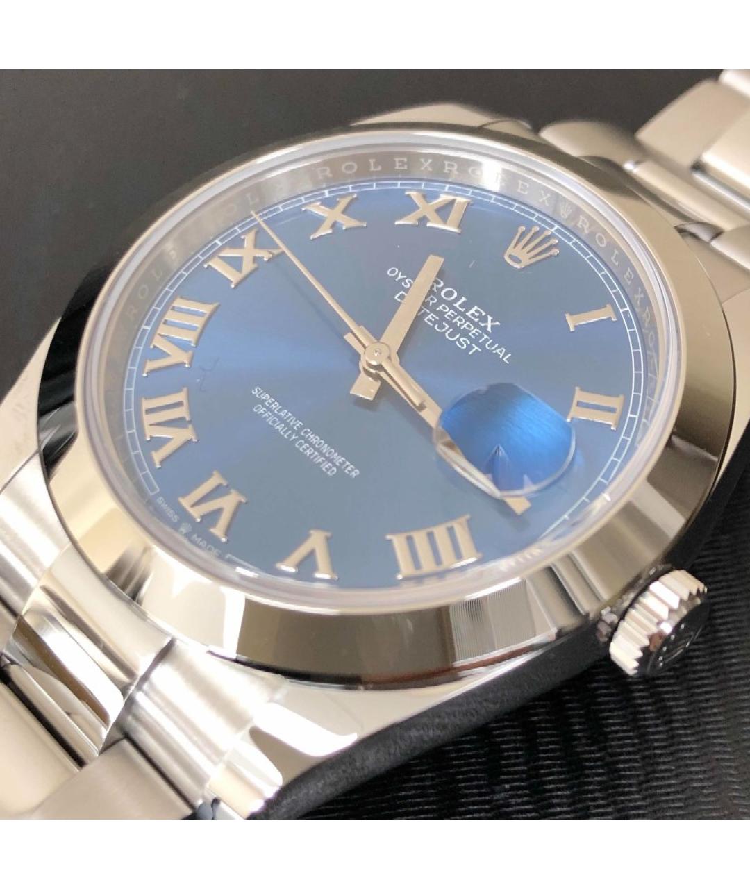 ROLEX Серебряные часы, фото 7