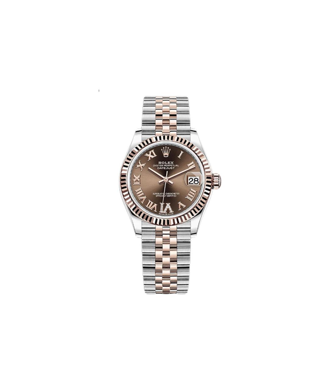 ROLEX Серебряные часы, фото 1