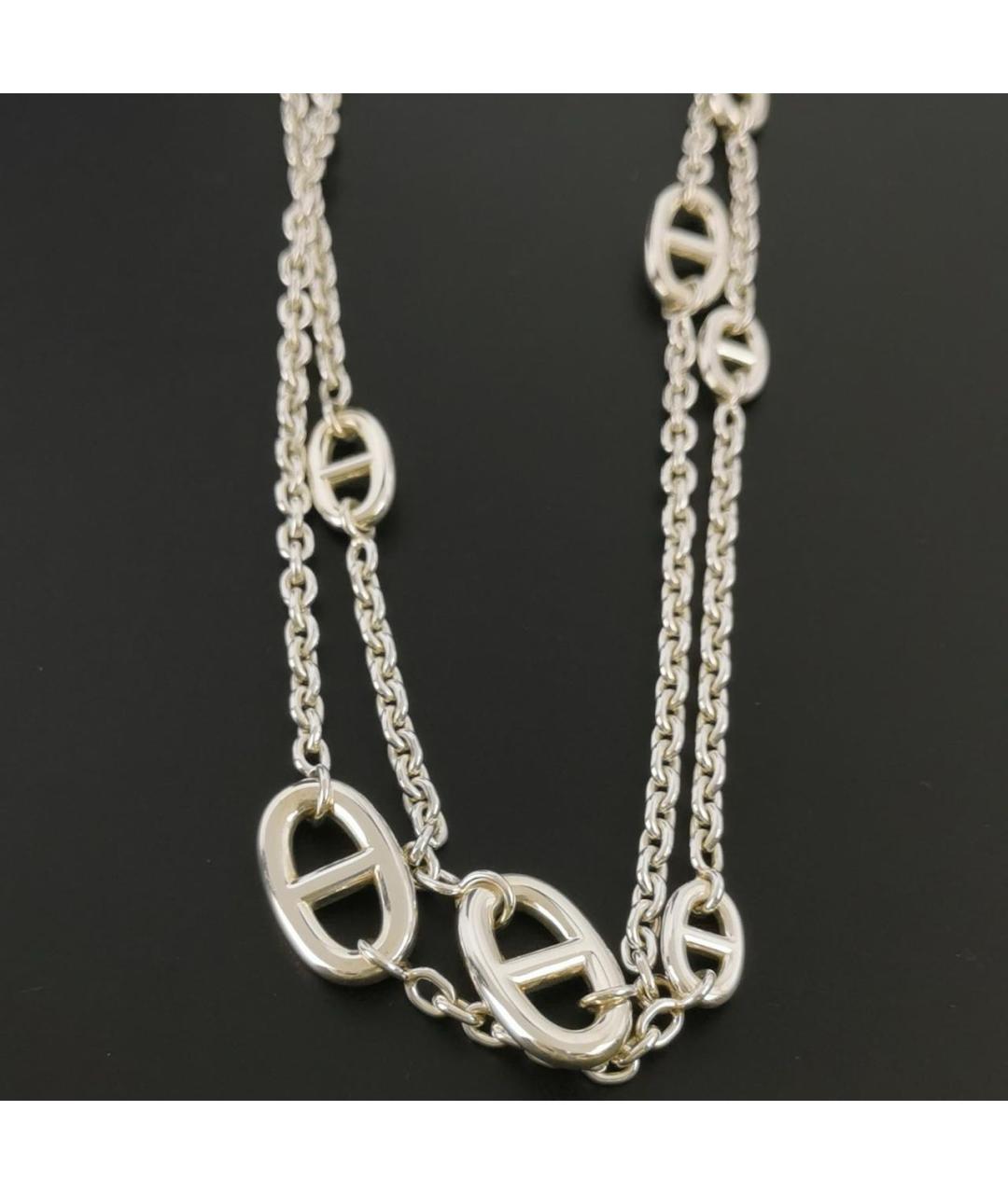 HERMES Серебряная серебряная цепочка, фото 5