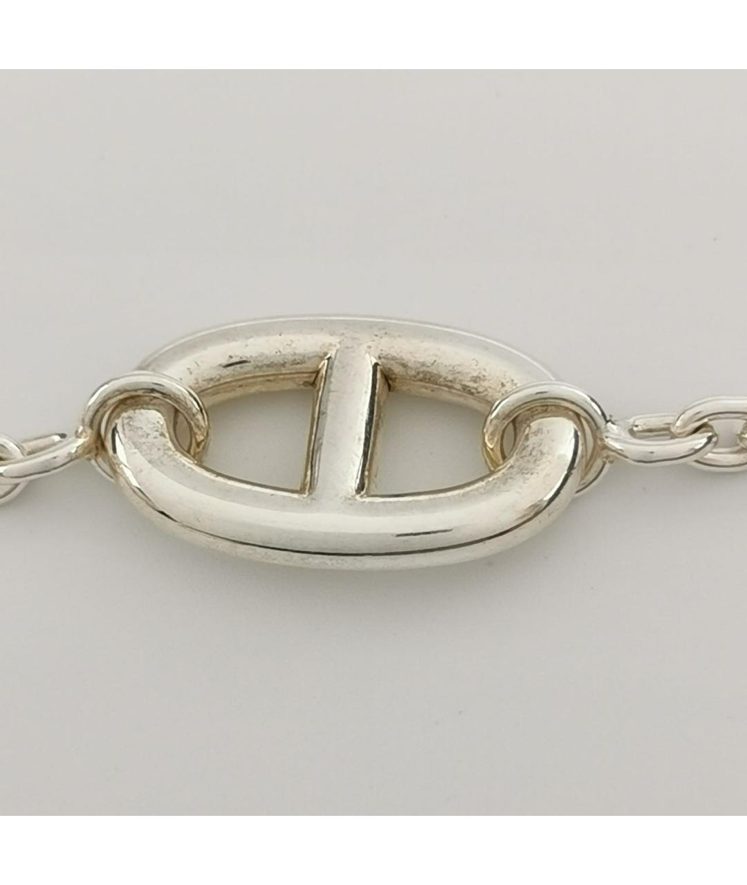 HERMES Серебряная серебряная цепочка, фото 6