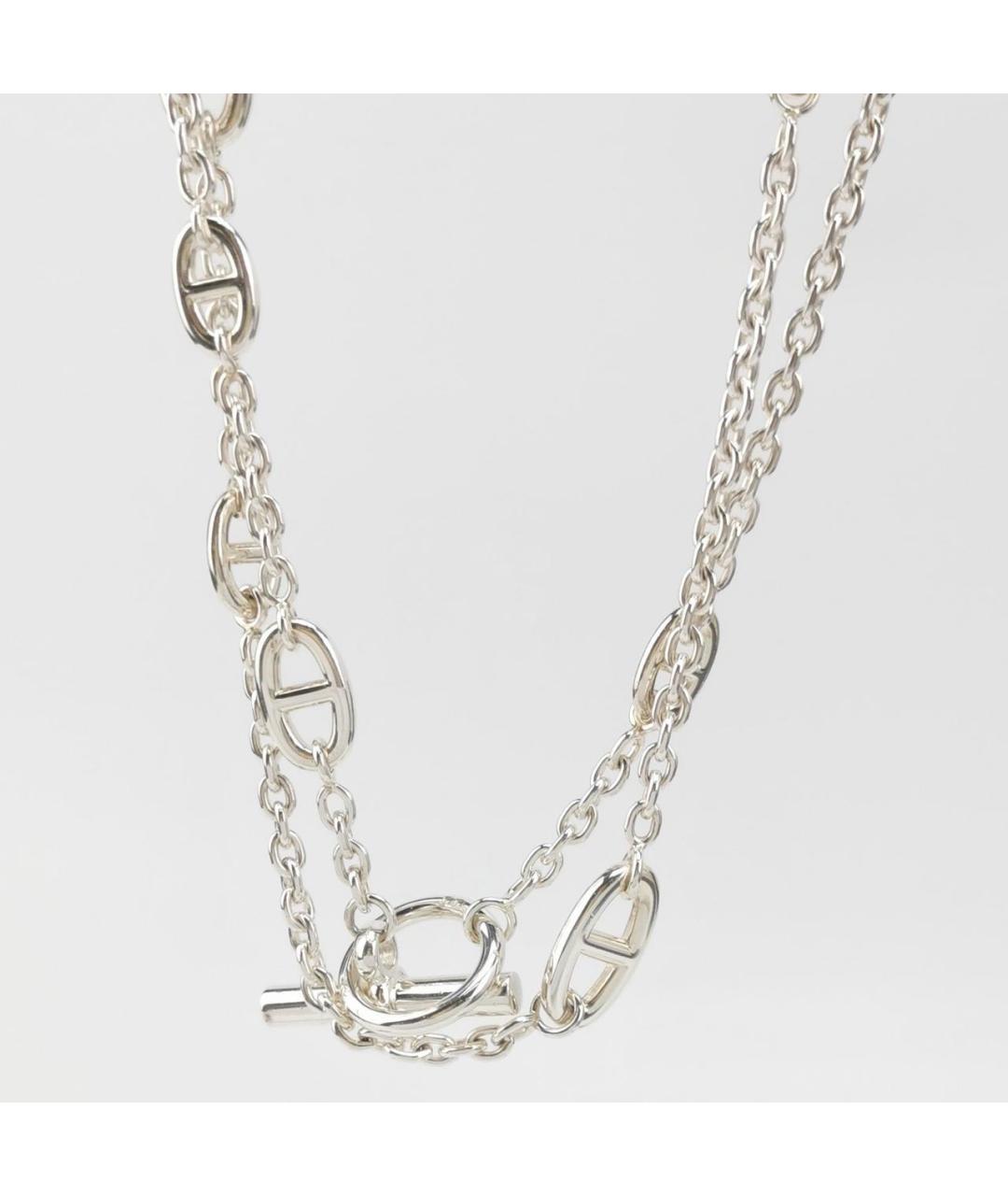 HERMES Серебряная серебряная цепочка, фото 4