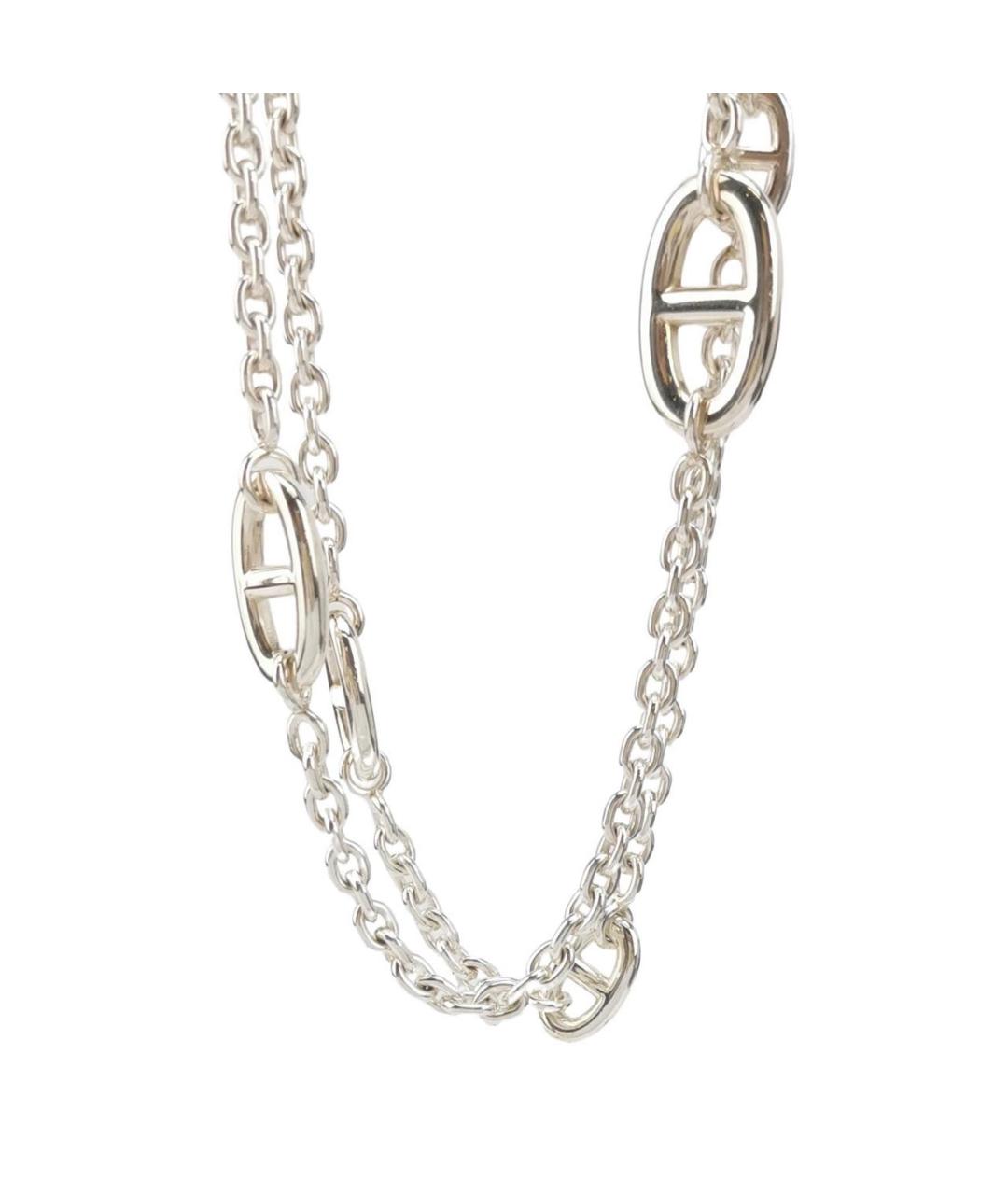 HERMES Серебряная серебряная цепочка, фото 1