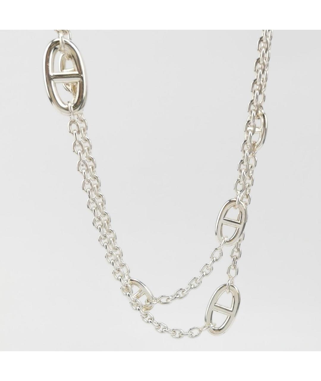 HERMES Серебряная серебряная цепочка, фото 3