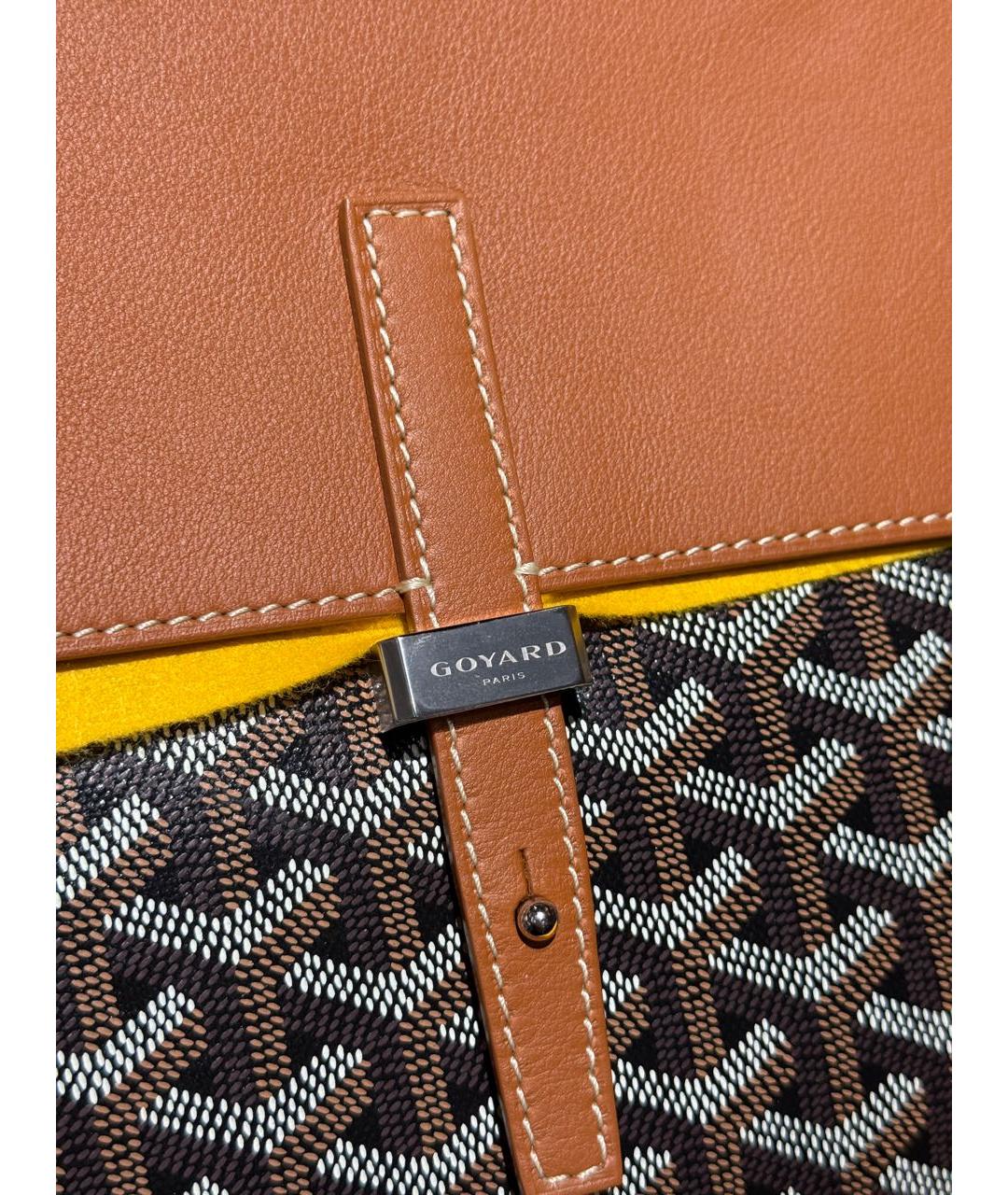 GOYARD Коричневая сумка на плечо, фото 5