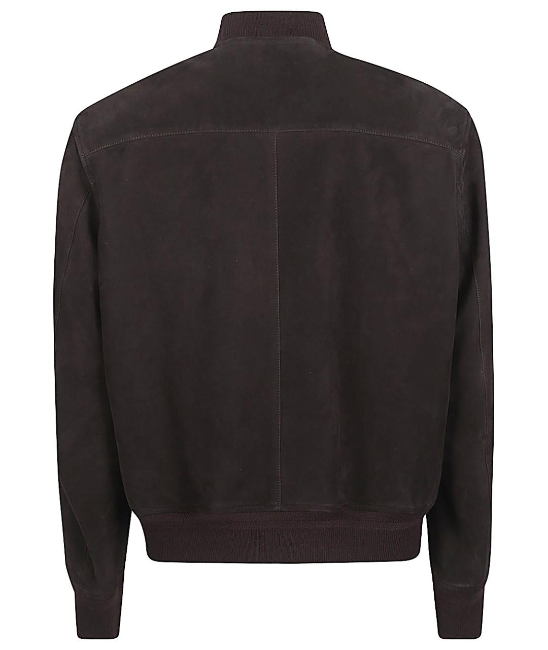 TOM FORD Коричневая замшевая куртка, фото 2