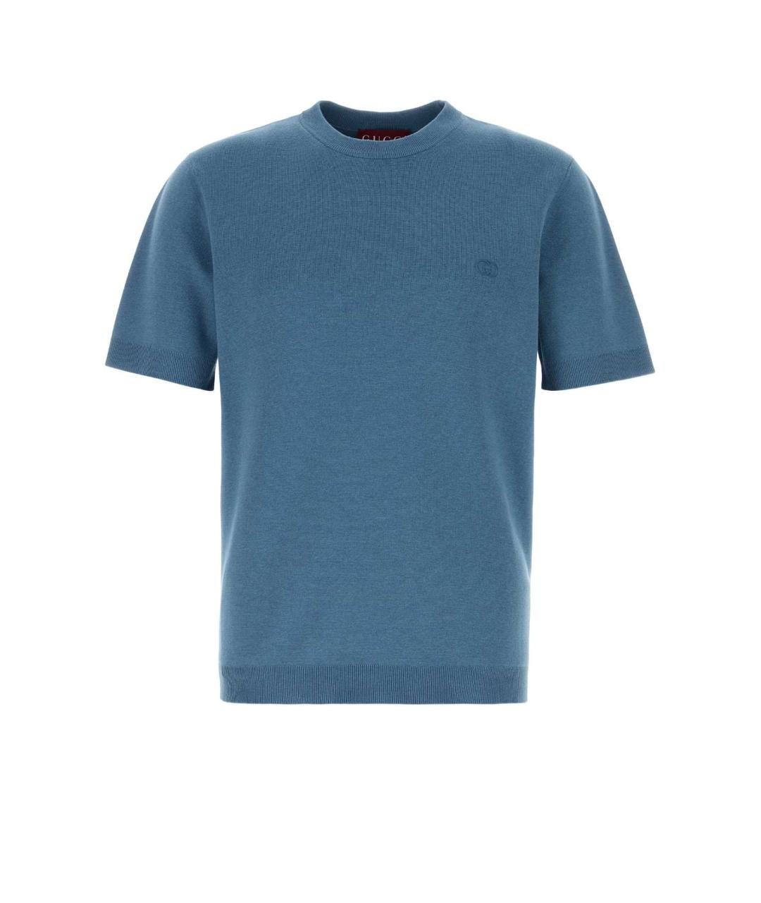 GUCCI Голубой джемпер / свитер, фото 1