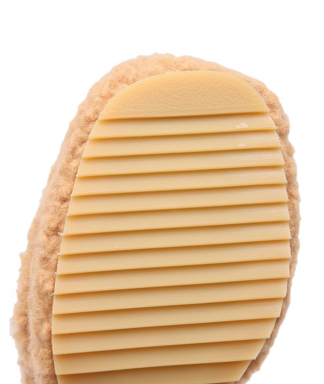 INUIKII Коричневые текстильные полусапоги, фото 4