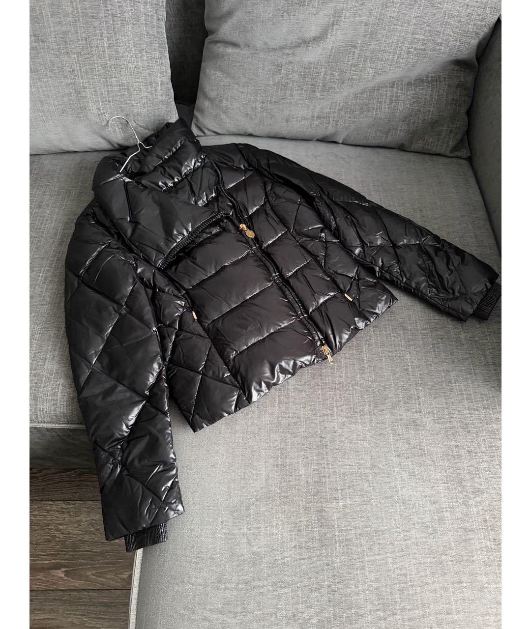 FAY Черный полиамидовый пуховик, фото 5