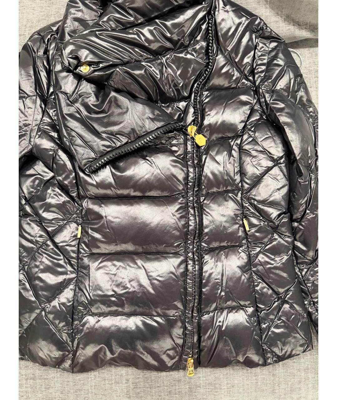 FAY Черный полиамидовый пуховик, фото 4