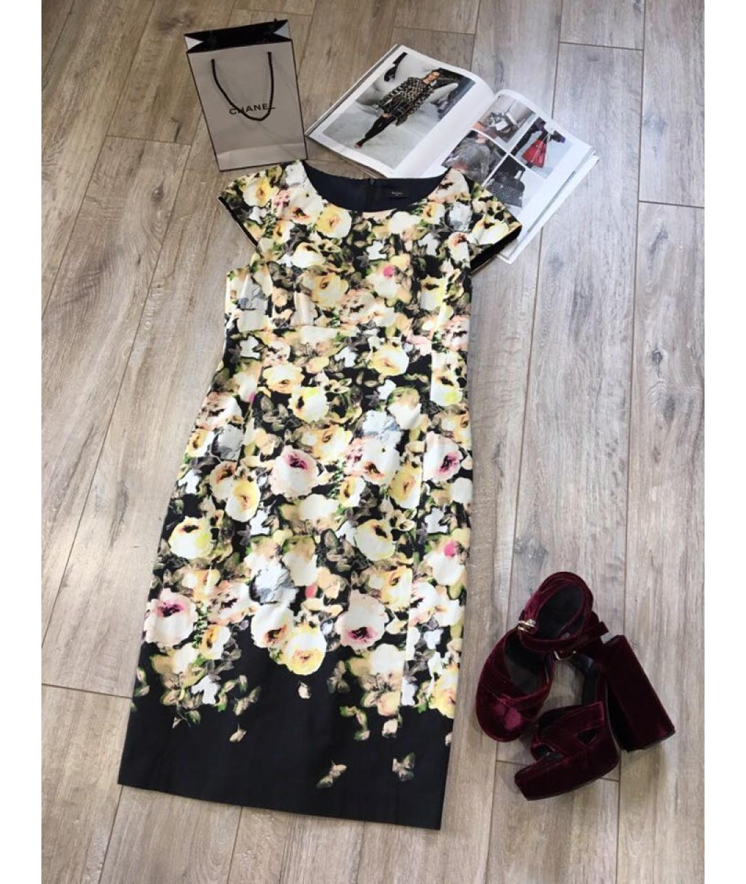 PAUL SMITH Мульти хлопковое повседневное платье, фото 4