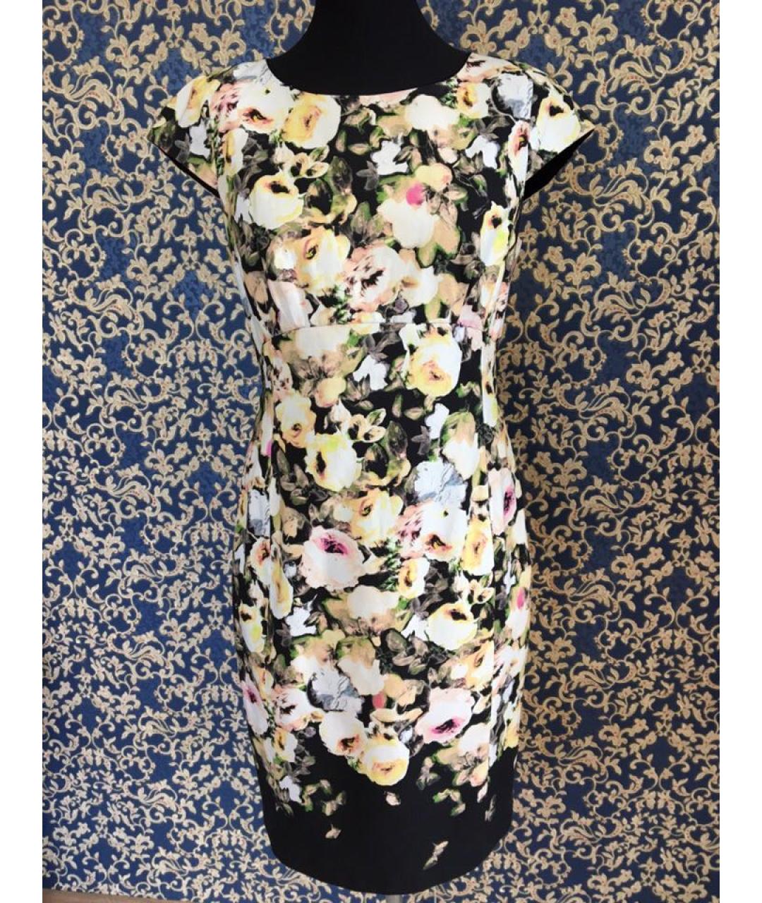 PAUL SMITH Мульти хлопковое повседневное платье, фото 7