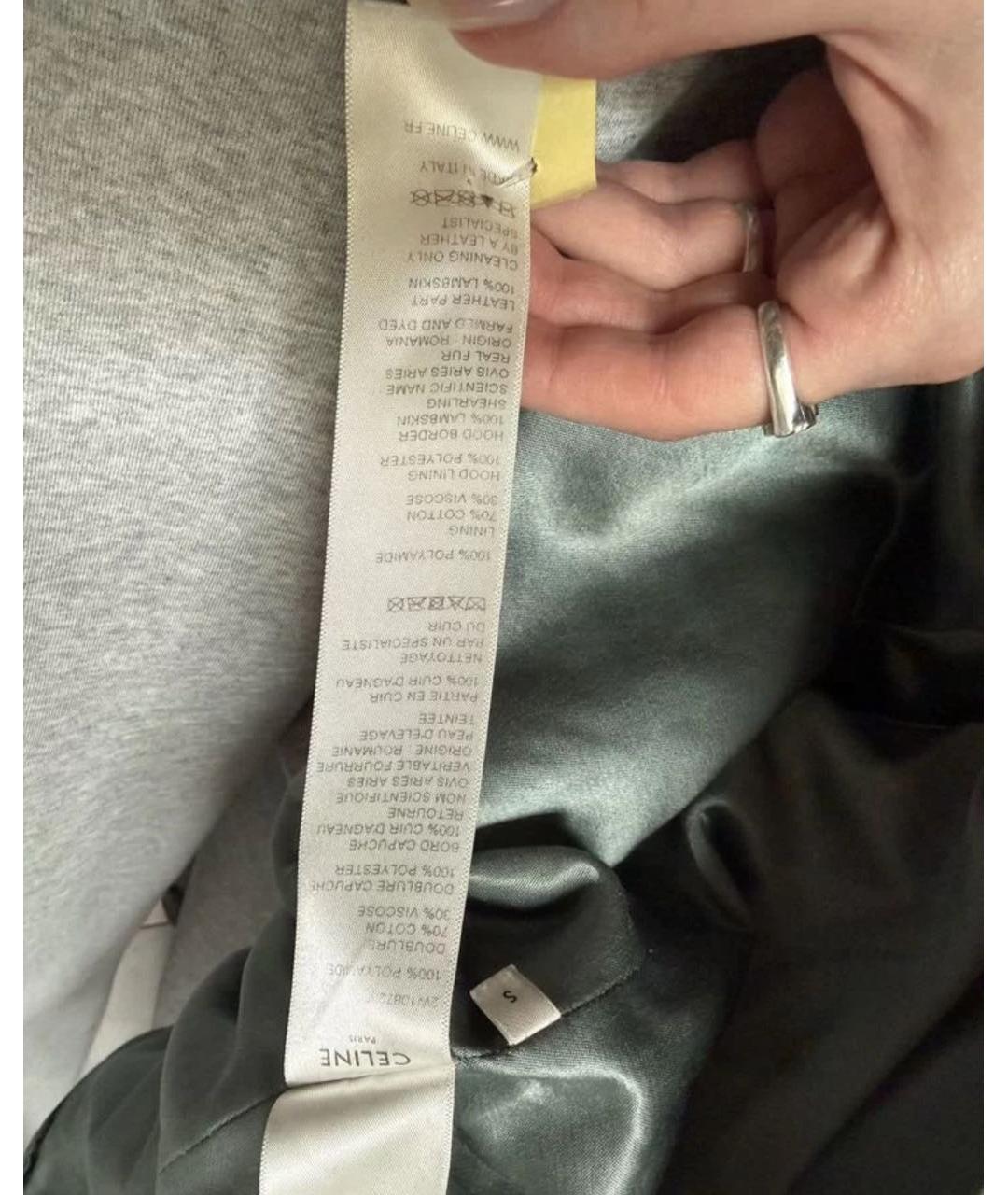 CELINE Хаки парка, фото 7