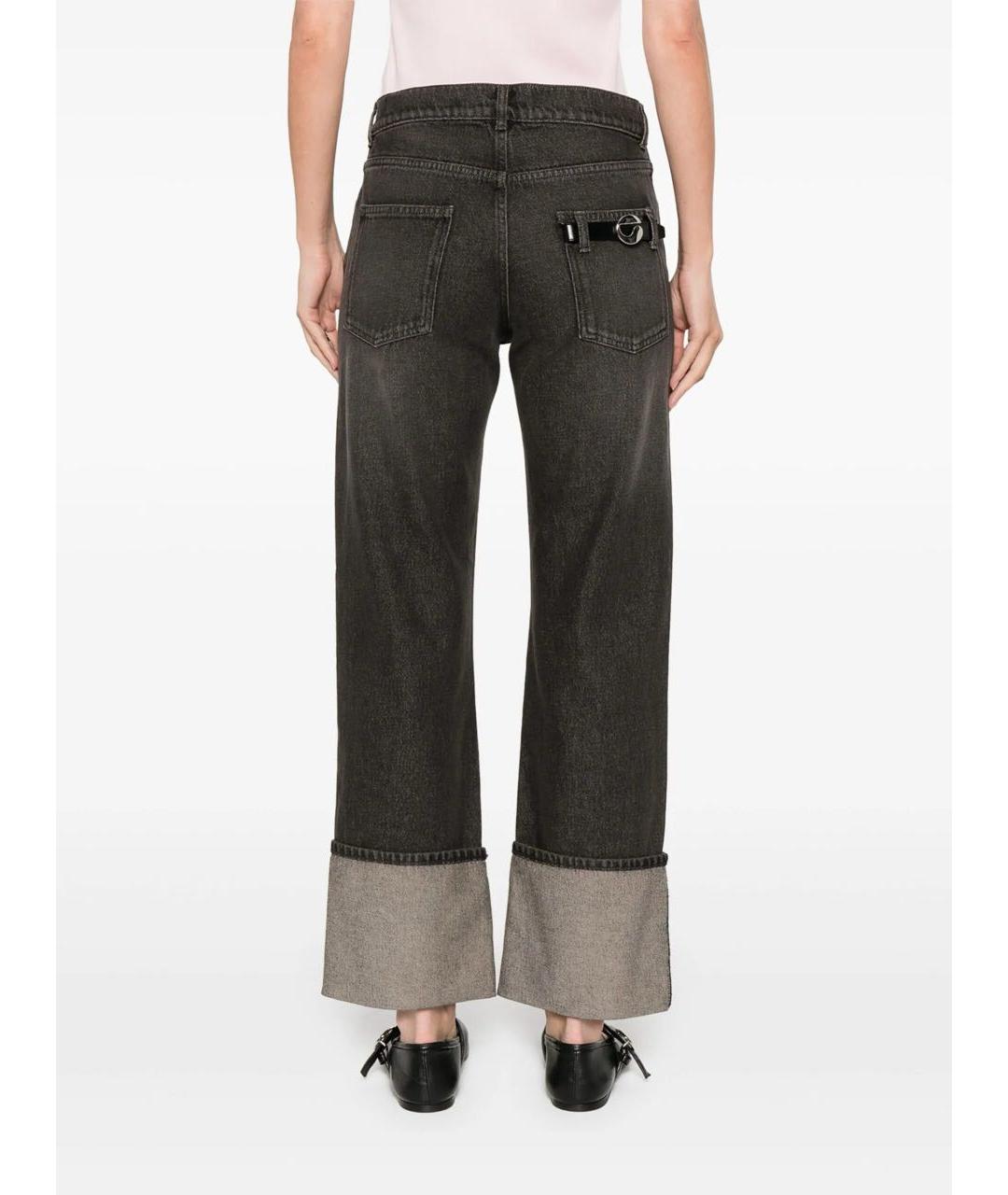 COPERNI Серые хлопковые прямые джинсы, фото 4