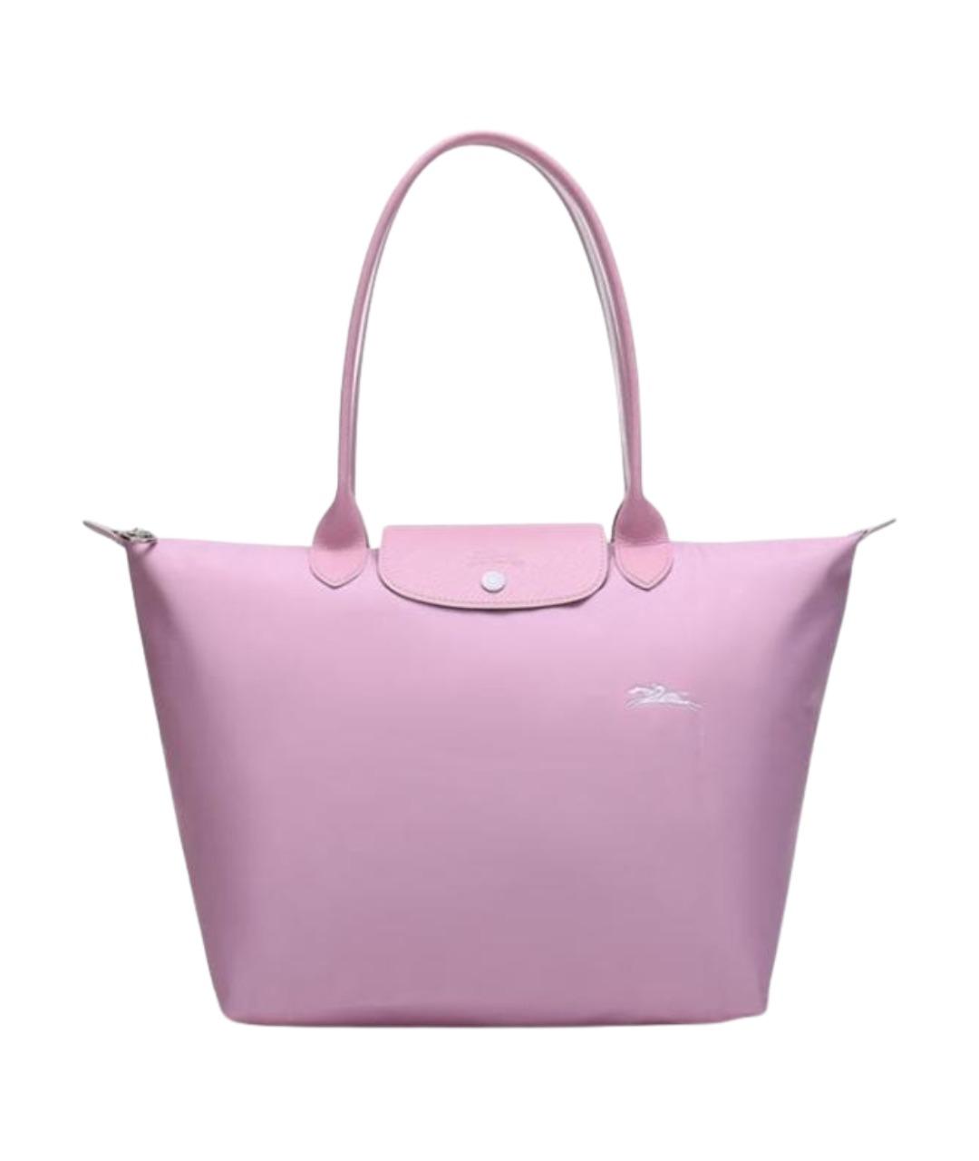 LONGCHAMP Розовая сумка тоут, фото 5