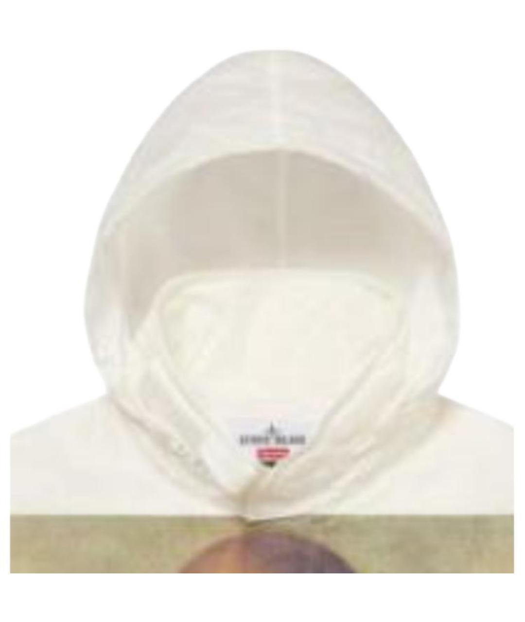 STONE ISLAND Белая куртка, фото 4