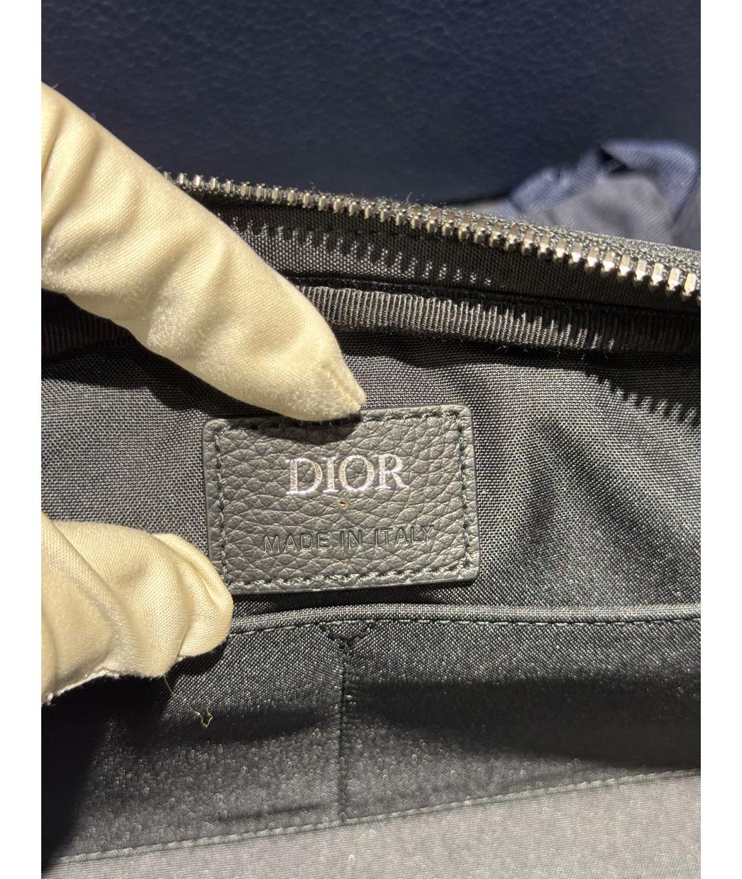 CHRISTIAN DIOR Черная косметичка, фото 3