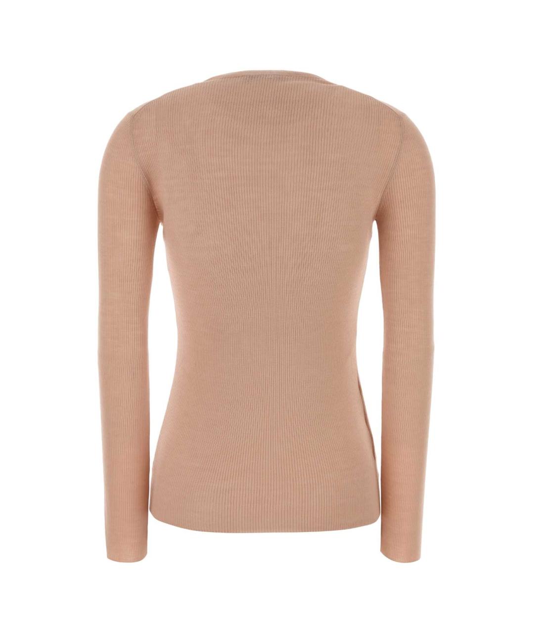 PRADA Розовый шерстяной джемпер / свитер, фото 2