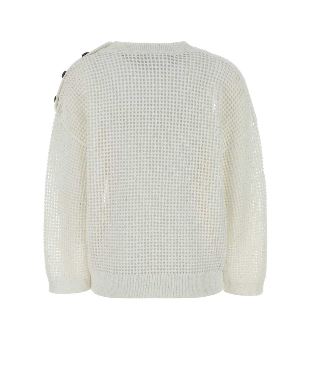 BRUNELLO CUCINELLI Белый джемпер / свитер, фото 2