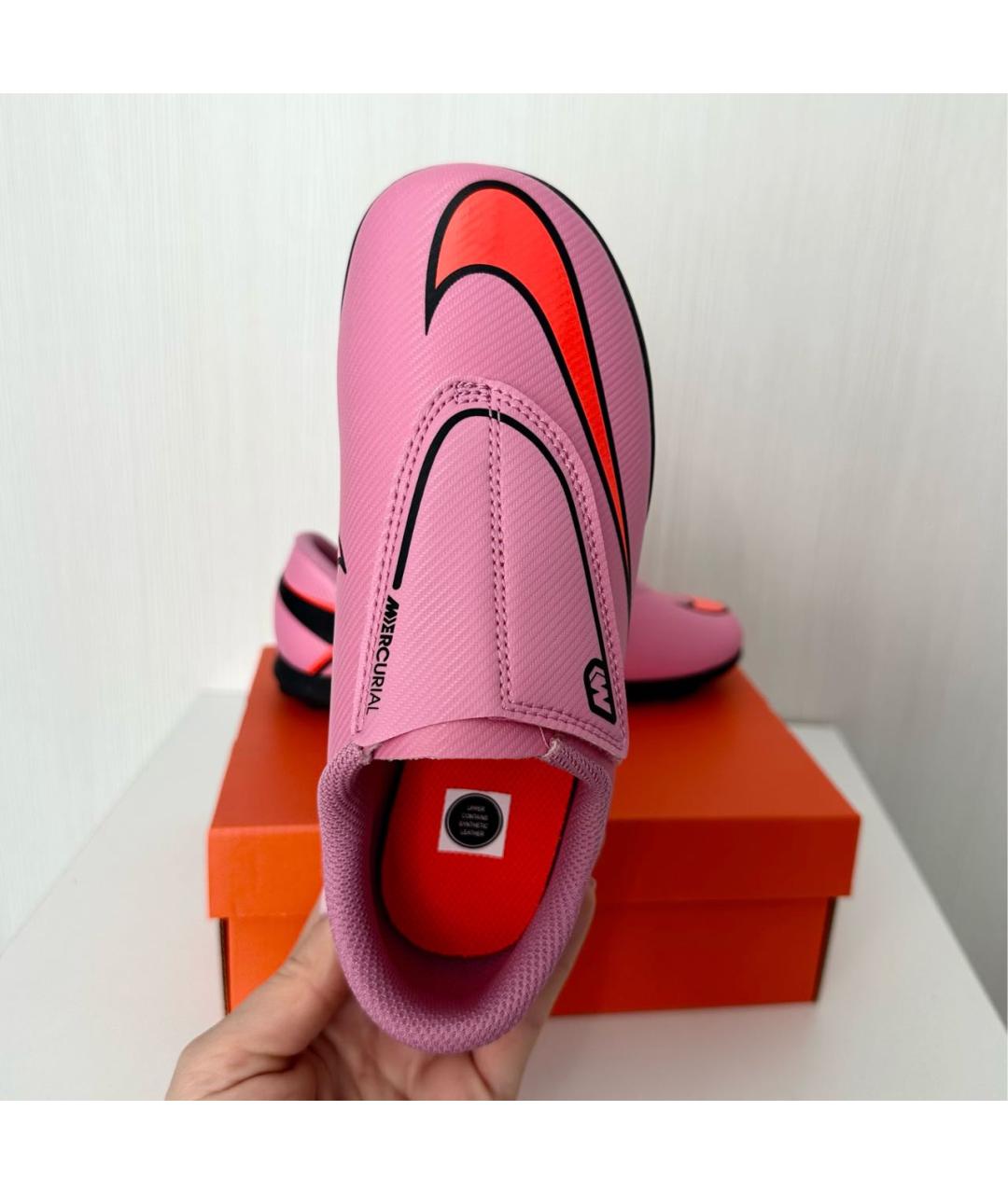 NIKE Розовые кеды, фото 5