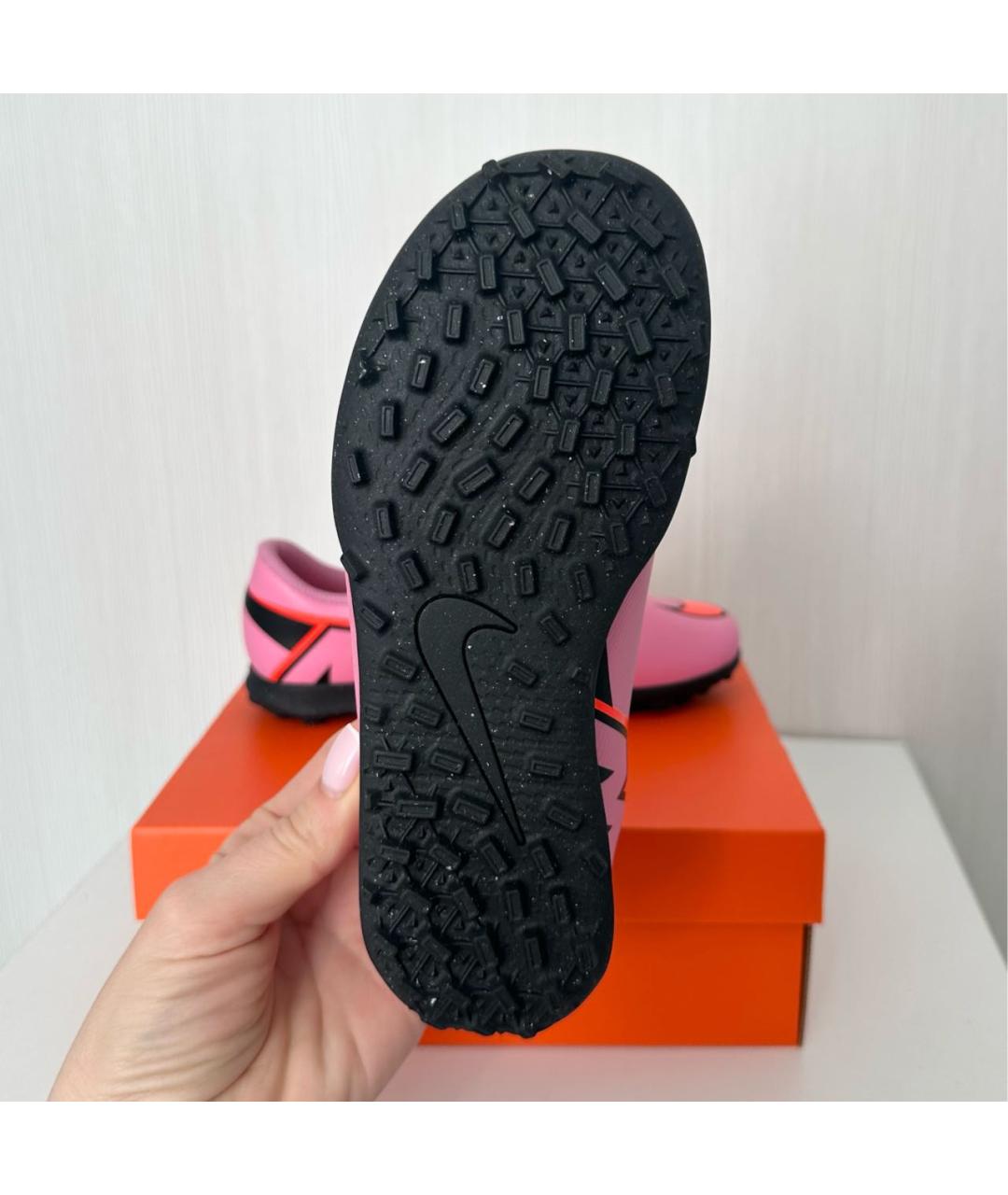 NIKE Розовые кеды, фото 4