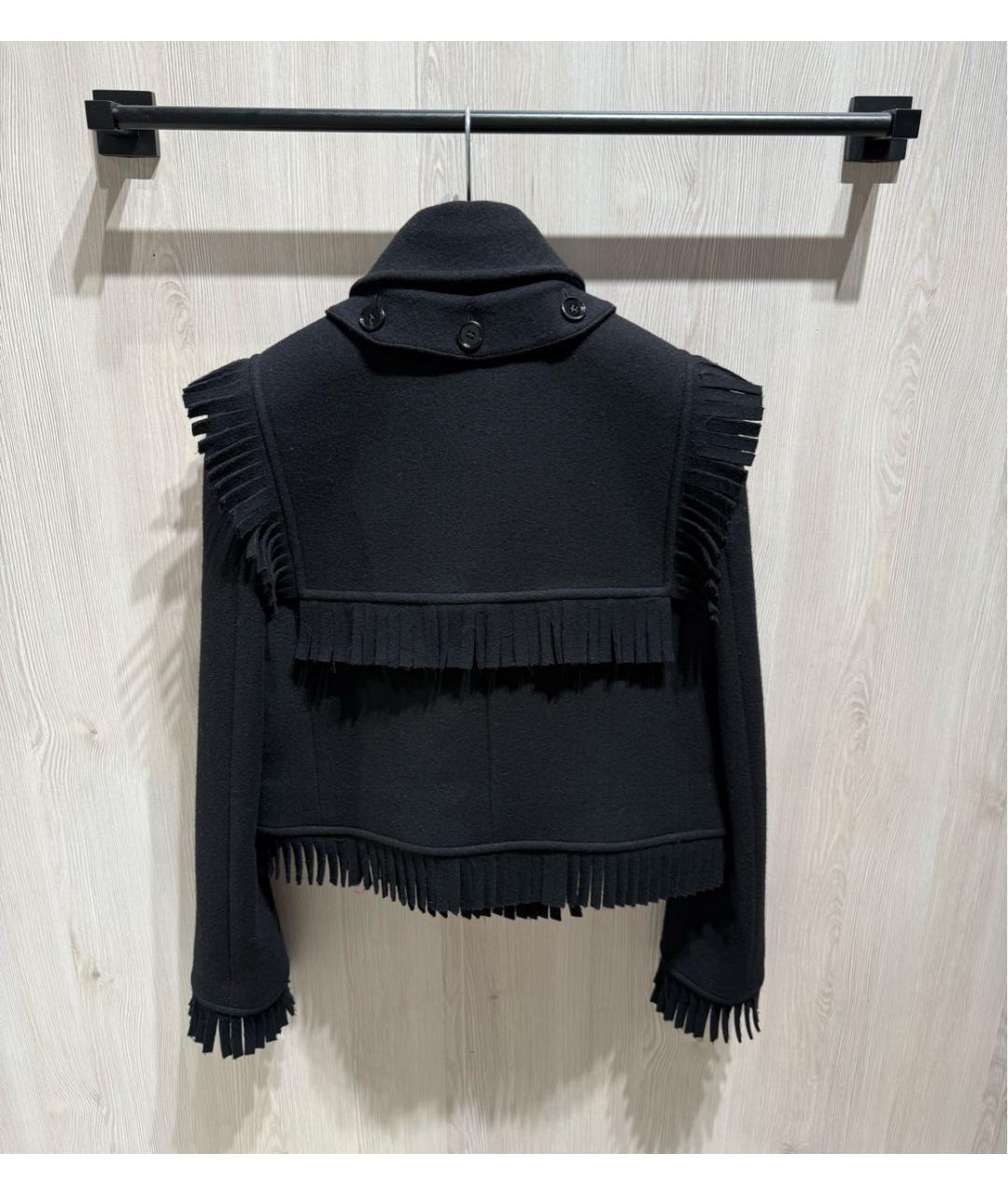 BURBERRY Черный кашемировый жакет/пиджак, фото 4