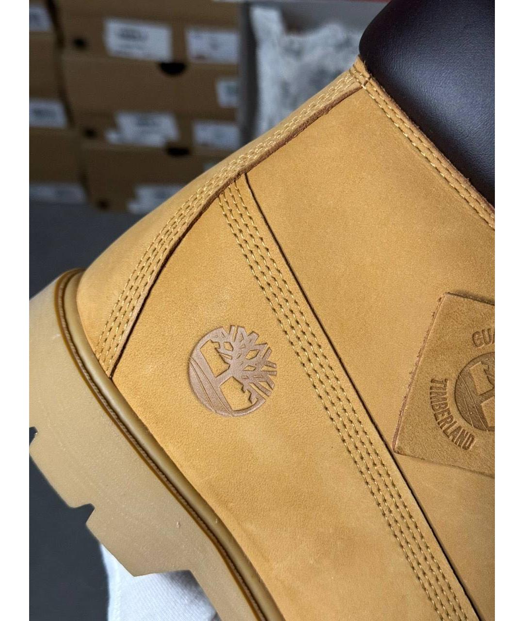 TIMBERLAND Бежевые высокие ботинки, фото 8