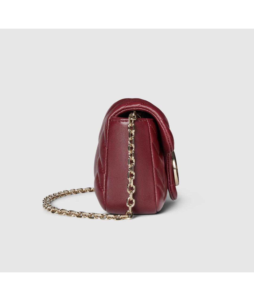 GUCCI Антрацитовая кожаная сумка через плечо, фото 6